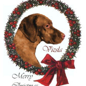 Vizsla Kerstmis Cadeaupapier