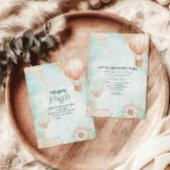 Waterverf Avontuur Waits Gender Diapper Raffle Informatiekaartje