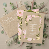 Blush Pink Peonies Vrijgezellenfeest Favor Boxes Bedankdoosjes (Personaliseer deze collectie van deze onafhankelijke maker. Test)
