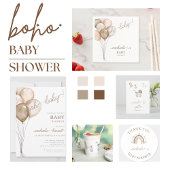 Oh Baby Boho Waterverf Papieren Bekers