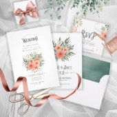 Waterverf Bouquet Blush ID654 Flessenhanger