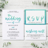 Waterverf kalligrafie Welkome partijtoevoeging Informatiekaartje (Personaliseer de collectie van deze zelfstandige maker.)