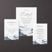 Elegant Waterverf Foggy Forest Hartelijk dank Briefkaart (Personaliseer de collectie van deze zelfstandige maker.)