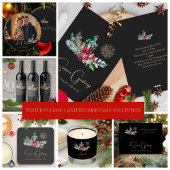 Foliage Lantaarn Moderne Minimalistische Vrolijk K Wijn Etiket