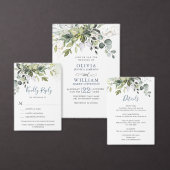 Waterverf Eucalyptus Vrijgezellenfeest Welkomsttek Poster (Personaliseer de collectie van deze zelfstandige maker.)