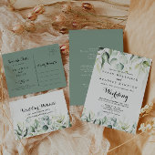 Waterverf Eucalyptus Greenery Signature Drinken Poster