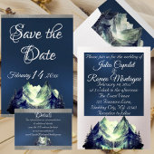 Waterverf Mountain & Ribbon, QR-code Informatiekaartje