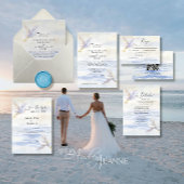 Ocean Beach Waterverf huwelijksceremonie programma