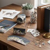 Botanische Palm Kat HOND MENSELIJKE massage THERAP Visitekaartje