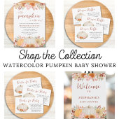 Bloemenpompoen luier Raffle Informatiekaartje