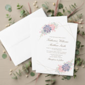 Waterverf Succulents Wedding Uitnodigingen Wikkel (Personaliseer deze collectie van deze onafhankelijke maker. Test)