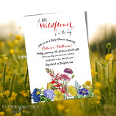 Wilde bloemen Baby shower Tijd Capsule Game