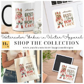 Yorkshire Terrier Aangepaste Kerstversiering Keramisch Ornament