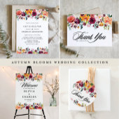 Burgundy en Blush Floral Wreath Herfst Bat Mitzvah Kaart