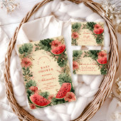 Watermelon Botanical Garden Diapper Raffle  Informatiekaartje