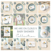 All-in-One Cloud Nine Baby Shower Uitnodiging