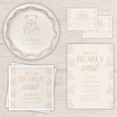 How Many Teddy Grahams Baby Shower Guessing Game Informatiekaartje