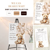 Beer Ballon Baby shower Kaart