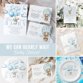 We kunnen snel wachten op baby shower, dank u. bedankkaart