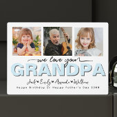 Custom Elegant Beste vader ooit Fotocollage Trucker Pet