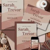 Vet Retrofonts in Warm Earthy Save The Date