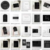 Trouwen Formeel Save the Date Zwart