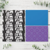 Rode en oranje abstracte vormen mengen en overlapp save the date (Personaliseer de collectie van deze zelfstandige maker.)