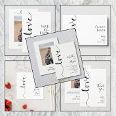 Trouw, Elegant, Eenvoudig, Typografie, Script, Save The Date