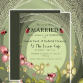 Speedful Green & Lady-bird Save The Date