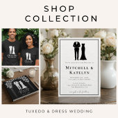 Mr & Mrs Wedding Dress Tuxedo Newlywed Couple T-shirt