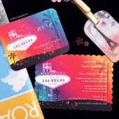 Trendy Las Vegas Bruiloft Receptie Diner Menu's