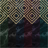 Moody Hues Emerald Green Marble Custom Guest Book Gastenboek