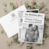 Trouwkrant Fun Black & White Wedding Favoriet Creditkaart Flessenopener (Personaliseer deze collectie van deze onafhankelijke maker. Test)