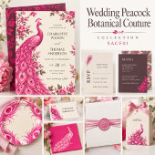 Trouwpauw Botanisch | Roze Couture Bedankdoosjes