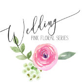 Pas uw bruinroze bruinbloem aan servet