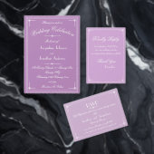 Minimalistisch monogram, chique script Elegant Mau Sparkling Wijnetiket (Personaliseer de collectie van deze zelfstandige maker.)