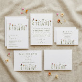 Wild Flowers Seating Chart Kaart