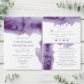 Website over Paars en Lila bruiloft — Website - De Informatiekaartje (Personaliseer de collectie van deze zelfstandige maker.)