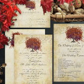 Kute Whimsical Heart Leafed Dark Coral Tree Etiket