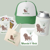 Weenies & Martinis Party Kartonnen Onderzetters