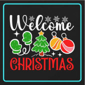 Kerstmis welkom reisbeker