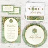 Reizen Baby shower Raad de Bump Game Informatiekaartje