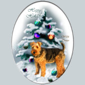 Welsh Terrier Kerstmis Cadeaupapier