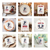  rode cowboy eerste rodeo verjaardag spandoek