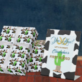 Westerse Cowboy Rodeo Verjaardag Cadeaupapier