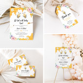 Bee Baby shower Dank u Cadeaulabel