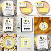 Wat zal Baby zijn? Geslacht onthullen partij Bedankdoosjes