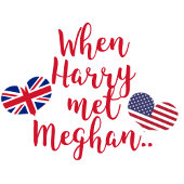 Toen Harry Meghan ontmoette | Fun Royal Wedding Ronde Button 5,7 Cm