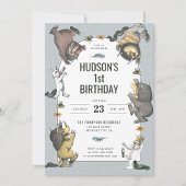 Where the Wild Things Are Character Birthday Vierkante Sticker
