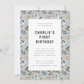 Where the Wild Things Are Pattern 1st Birthday Bedankdoosjes